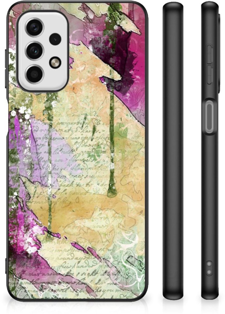 Kleurrijke Telefoonhoesje Samsung Galaxy A23 Letter Painting