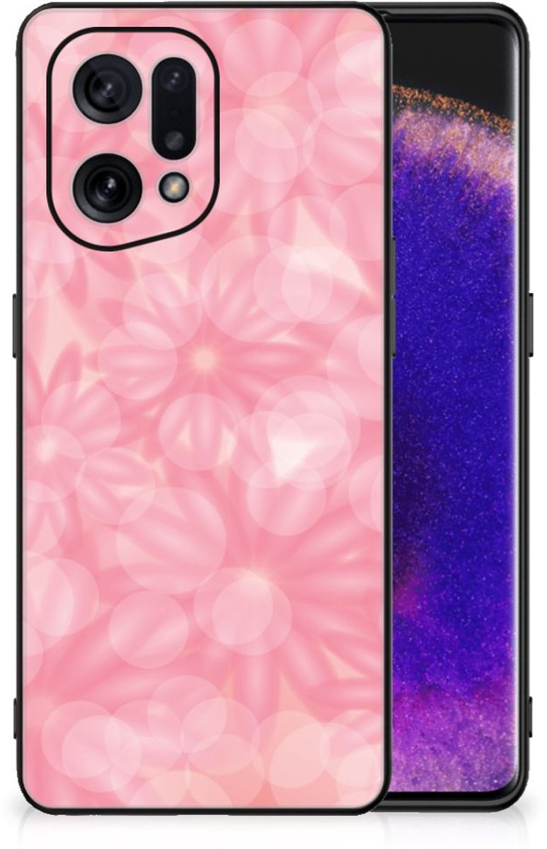 OPPO Find X5 Bloemen Hoesje Spring Flowers