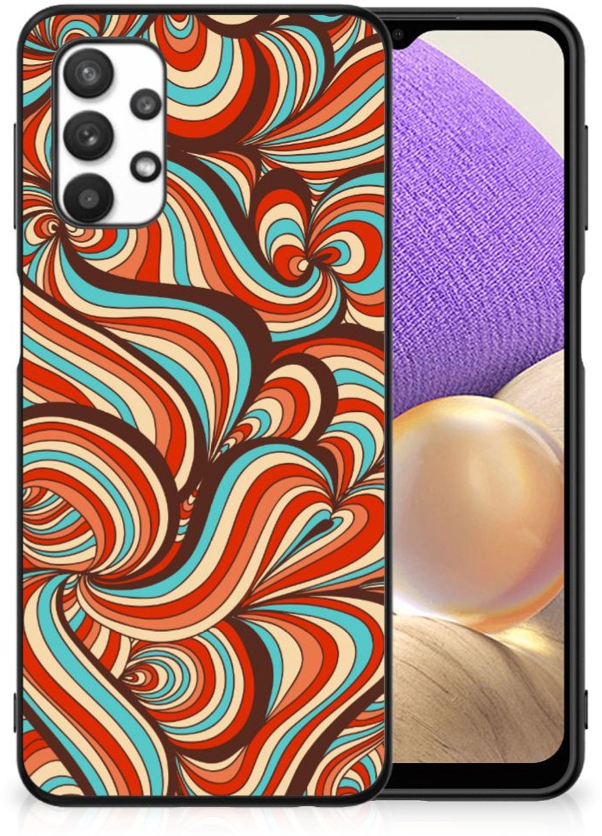 Back Cover voor Samsung Galaxy A32 5G Leuk Telefoonhoesje Retro
