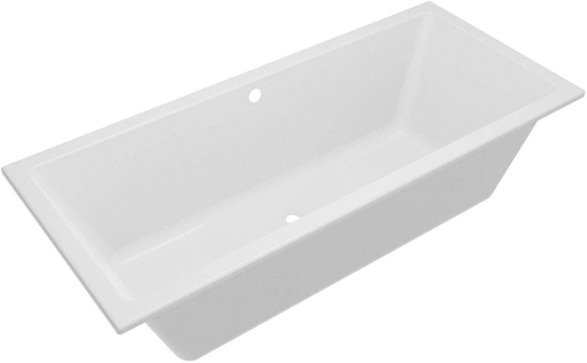 FugaFlow Efficiente Anta Ligbad - 170x75cm - acryl - glans wit
