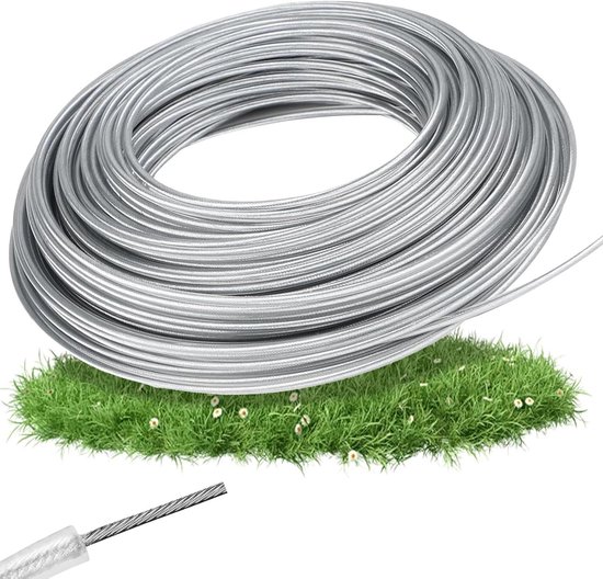 Allecto Plus - Grastrimmerdraad 24 mm x 30 m - Maaidraad voor bosmaaier