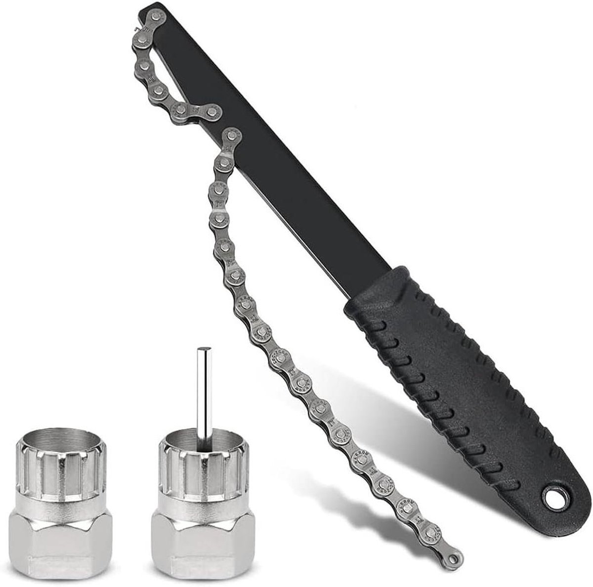 Inovra Plus - Fietsevenaarketting Whip en Cassette Lockring-gereedschap (3-pack) met Gear Remover