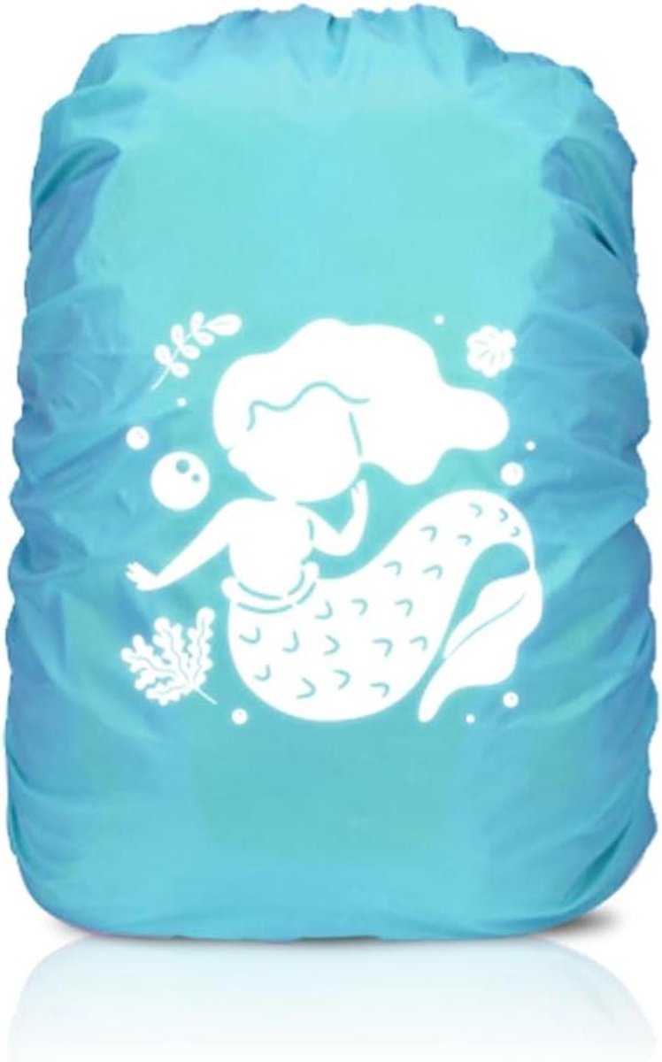 Inovra Plus - Regenhoes 35 liter rugzak regenbescherming schooltas waterdicht reflecterend reflector cover jongens meisjes beginners - regenhoes schooltas rugzakhoes.