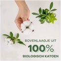 Always Dailies, bovenlaagje uit 100% biologisch katoen.