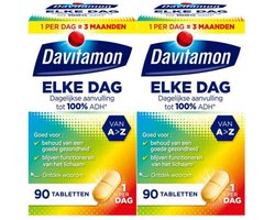 Davitamon Davitamon Elke Dag - 2 x 90 tabletten - 90 stuks