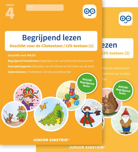 Begrijpend lezen oefenboeken compleet Compleet pakket, delen ... - cover