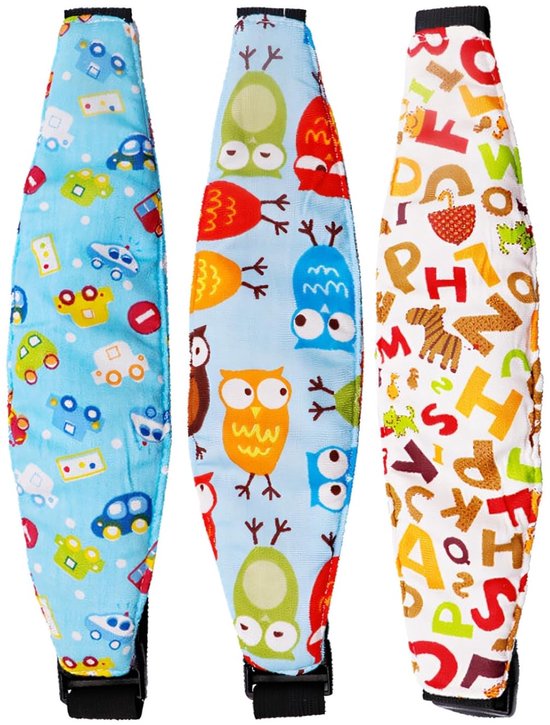 Foto: 3 stuks hoofdband kinderzitje hoofdveiligheid kinderzitje hoofdhouder kinderautozitje baby kinderzitje hoofdsteun slaaphoofdhouder auto slaap kind geschikt voor baby s
