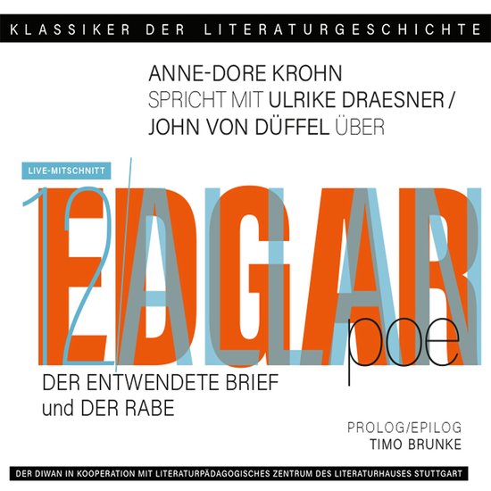 Ein Gespräch über Edgar Allan Poe: "Der entwendete Brief"  ... - cover