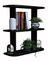 COSTWAY Boekenkast met deuren, staande kast met 5 niveaus, ruimteverdeler rek, kantoorrek van hout, opbergrek voor woonkamer, slaapkamer, 183 x 70 x 23 cm (Bruin