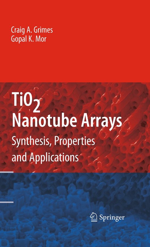 TiO2 Nanotube Arrays - cover