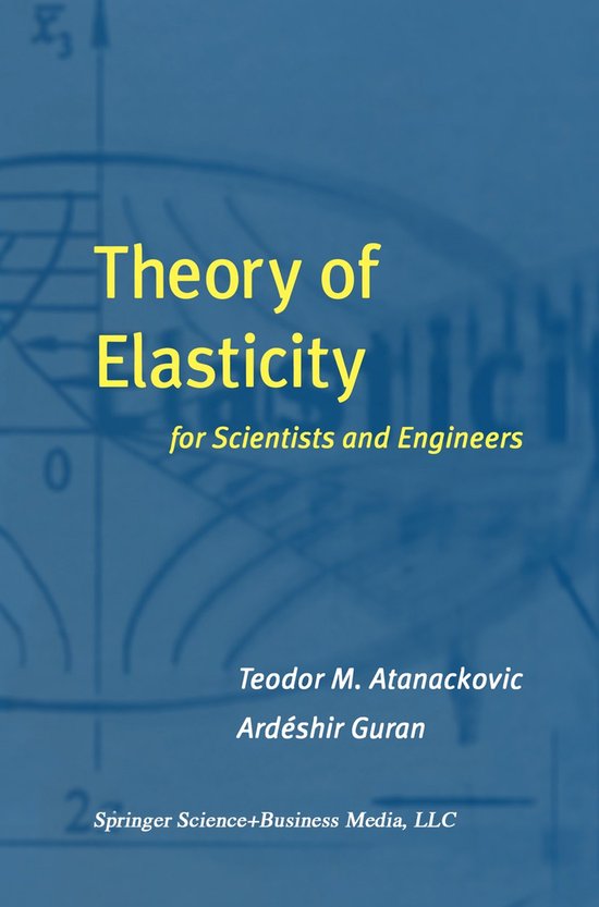 Theory of Elasticity for Scientists and Engineers - cover