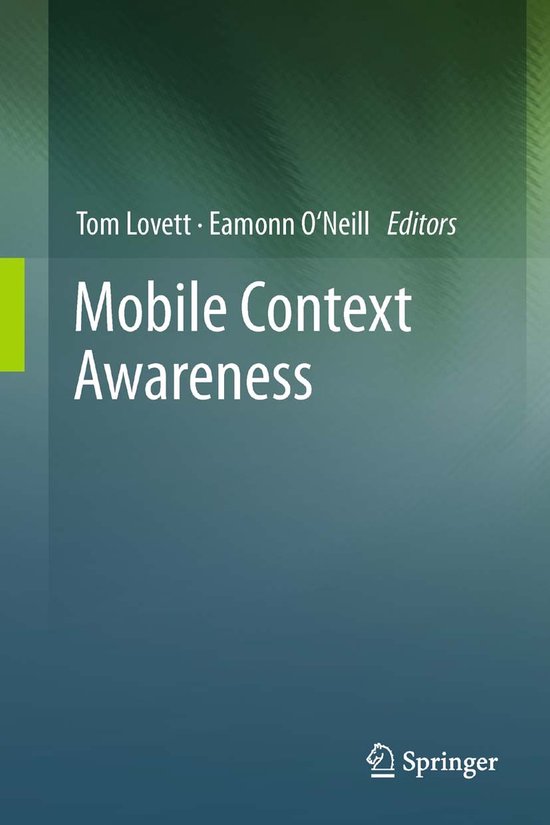 Mobile Context Awareness - cover