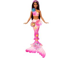 foto van Barbie Zeemeermin - bruin haar - Barbiepop