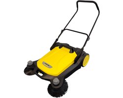 Kärcher S 6 Twin Handveegmachine - Werkbreedte 86 cm - Reservoir 38 liter - Zijborstel 2 stuks