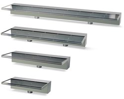 ExcelValley - Acryl waterval Overlaat Waterkering 135mm 5.3" voor Zwembad, Spa of Vijver (Led:Nee | 60 cm - 23,62")