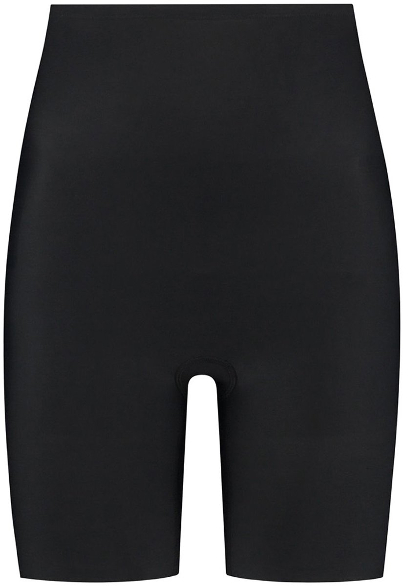 Bye Bra corrigerende shorts, shorts met hoge taille, siliconen beenbandjes, shapewear, corrigerende leggings voor dames, 5 kleuren, zwart