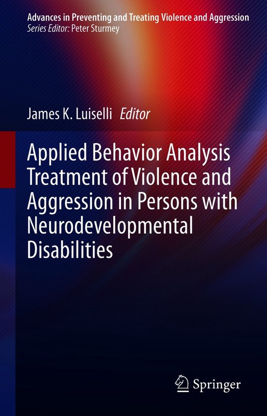 Applied Behavior Analysis Treatment of Violence and Aggressi ... - cover