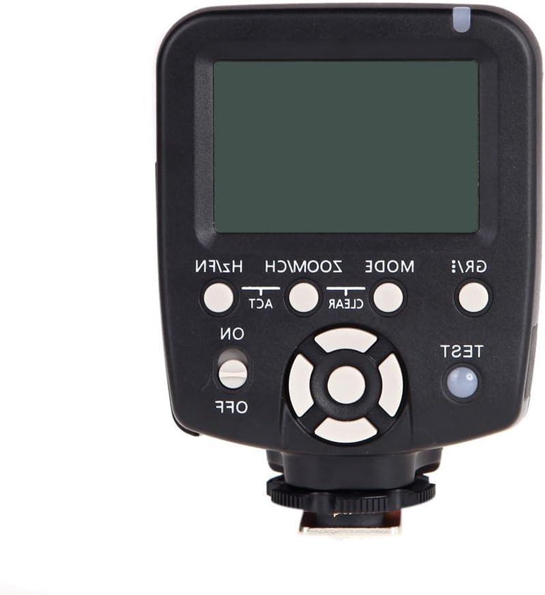 Allecto Plus - LCD Display Flitser Controller voor Canon Camera's met Diffuser - Draadloos Fotograferen
