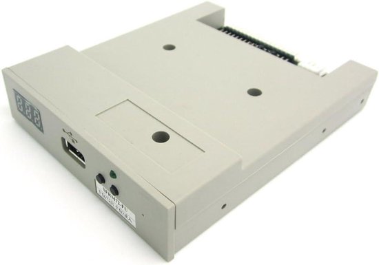 Allecto Plus - Externe floppy disk-emulator met USB in het wit voor ...