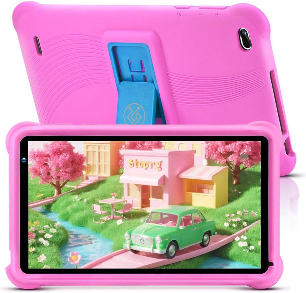 MKSS® Kindertablet Vanaf 3 Jaar - Tablet Kinderen - Kinderspeelgoed - Roze