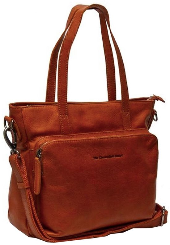 The Chesterfield Brand Sac shopper Sac à épaule Alicante Shopper Cognac Brun