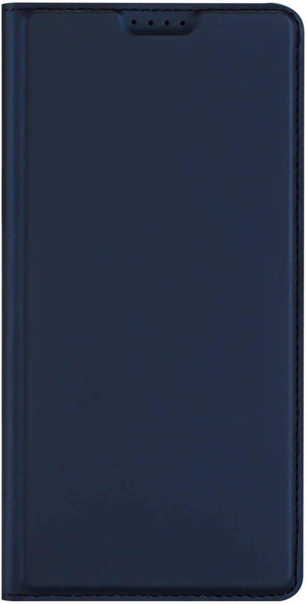 Dux Ducis Slim Softcase Bookcase voor de Xiaomi Redmi Note 14 (4G) - Donkerblauw