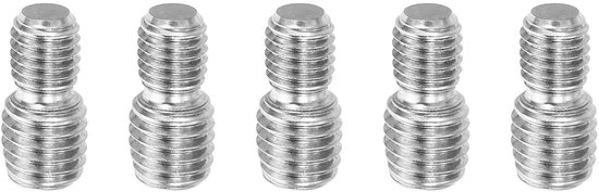 QUARKZMAN Schroefafdekkingen, 108 stuks, 17 mm, zelfborgende kunststof