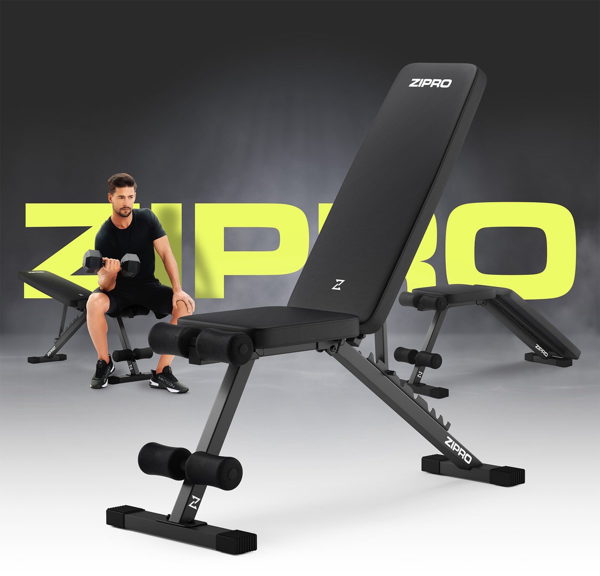 ZIPRO ZIPRO Stride Opklapbare Halterbank - afbeelding 2