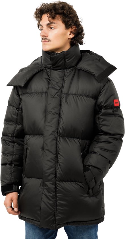 Hugo Magnus2341 Jassen Heren - Winterjas - Zwart - Maat M