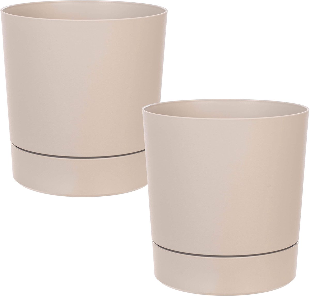 KADAX Bloempot met standaard AURA 145 gerecycled - beige