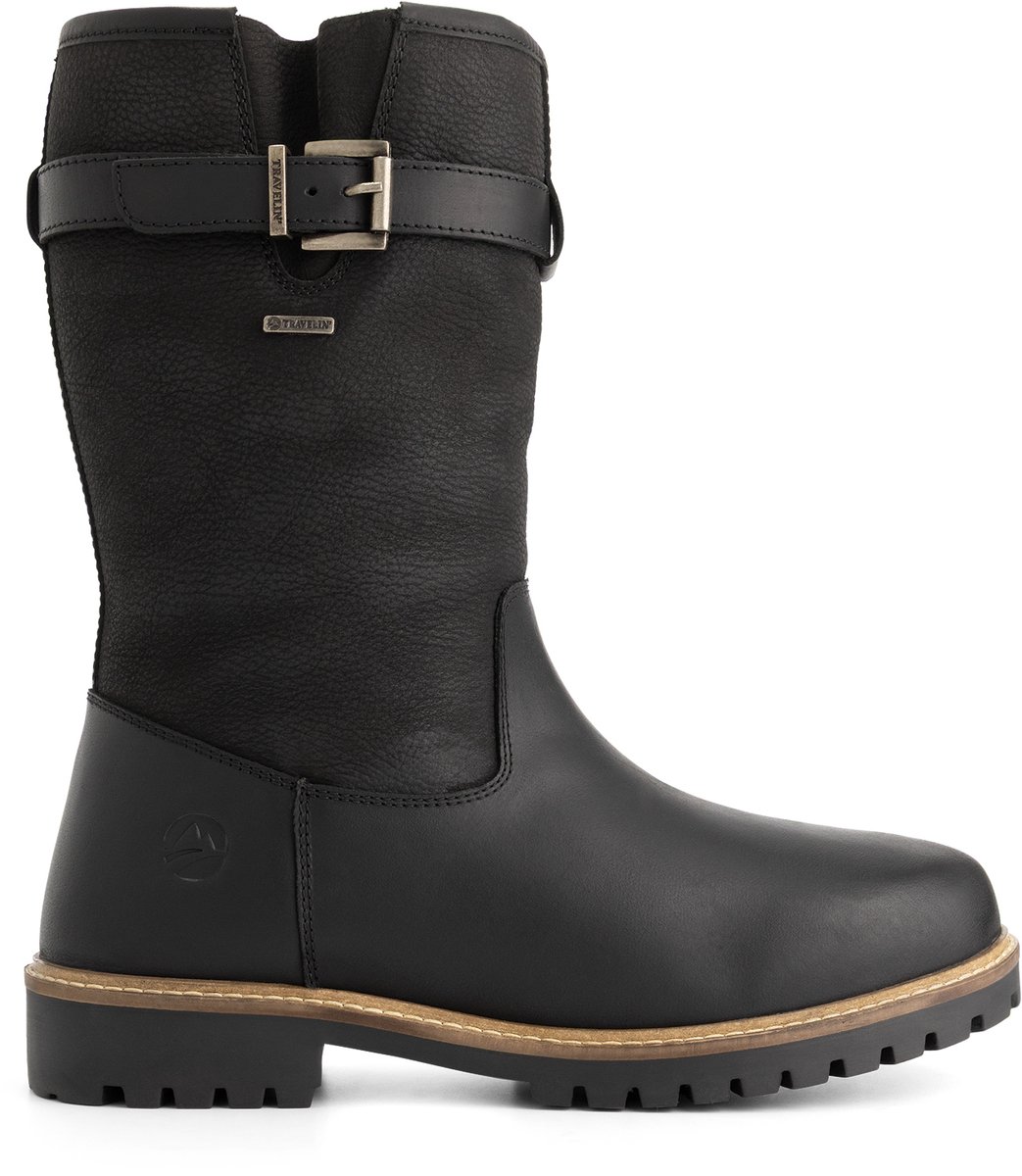 Travelin’ Aremark Heren Outdoorlaarzen Waterdicht Zwart