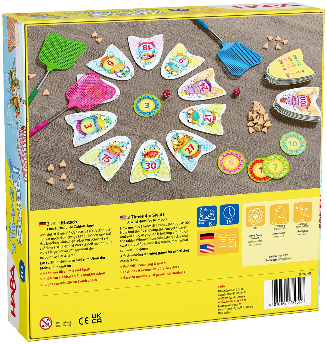 HABA Spiel 3x4 = Klatsch