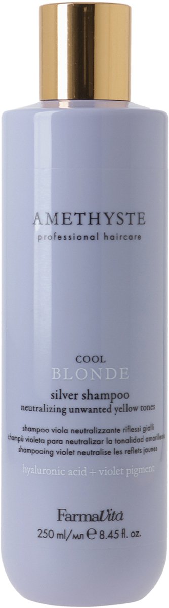 Farmavita Amethyste Blonde Cool Blonde Silver Shampoo 250Ml