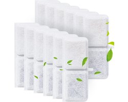 Drinkfontein Filters - 12 Stuks - Drinkfontein Filters Navulling - 3,2L Filter - Voor Katten En Honden - Reservefilter - Drinkfilter - Fontein - Navulling - Huisdier Fontein Accessoires