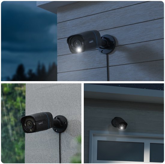 Reolink P330 Zwart 8 MP IP PoE beveiligingscamera met persoons- en voertuigdetectie van Reolink — afbeelding 3