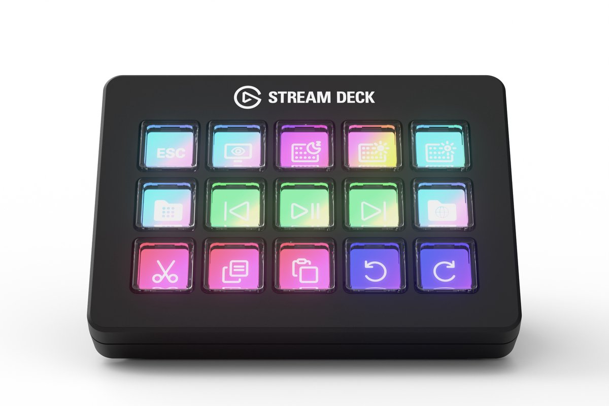 Elgato Stream Deck MK.2 - 15 LCD-toetsen - Zwart - Bol