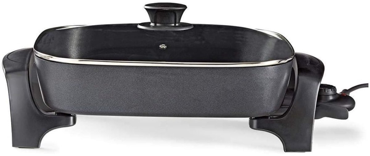 CLGP® Elektrische Pan - Party Pan - Hapjespan - Zwart