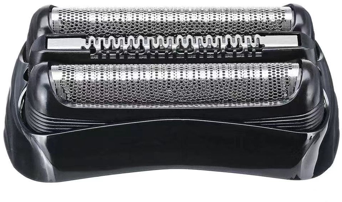 Geschikt voor Braun Series 3 21B - Elektrisch Scheerapparaat Vervangende Scheerkop - Scheerblad Zwart