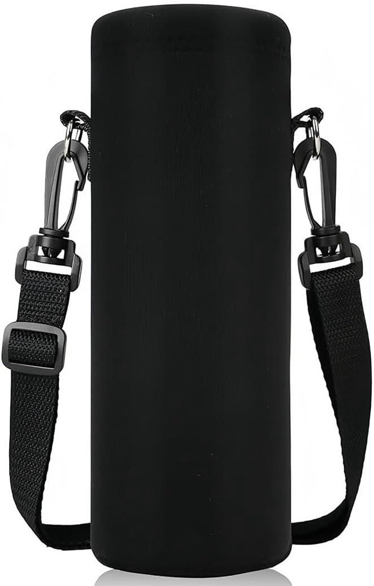 Allecto Plus - Flessenhouder Koeltas voor Drinkfles - Brandbestendige Hoes - Verstelbare Schouderriem - Buiten - Neopreen Flessenhoes