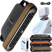 Auto ventilator-auto ventilator cooling-autoventilator 12 volt-autoventilator- auto aircooler-USB-auto achterbankventilator - Draagbare autohoofdsteunventilator met 3 snelheden voor voor- en achterbank - Autoventilator voor sedans, SUV's, campers en