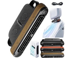 Auto ventilator-auto ventilator cooling-autoventilator 12 volt-autoventilator- auto aircooler-USB-auto achterbankventilator - Draagbare autohoofdsteunventilator met 3 snelheden voor voor- en achterbank - Autoventilator voor sedans, SUV's, campers en