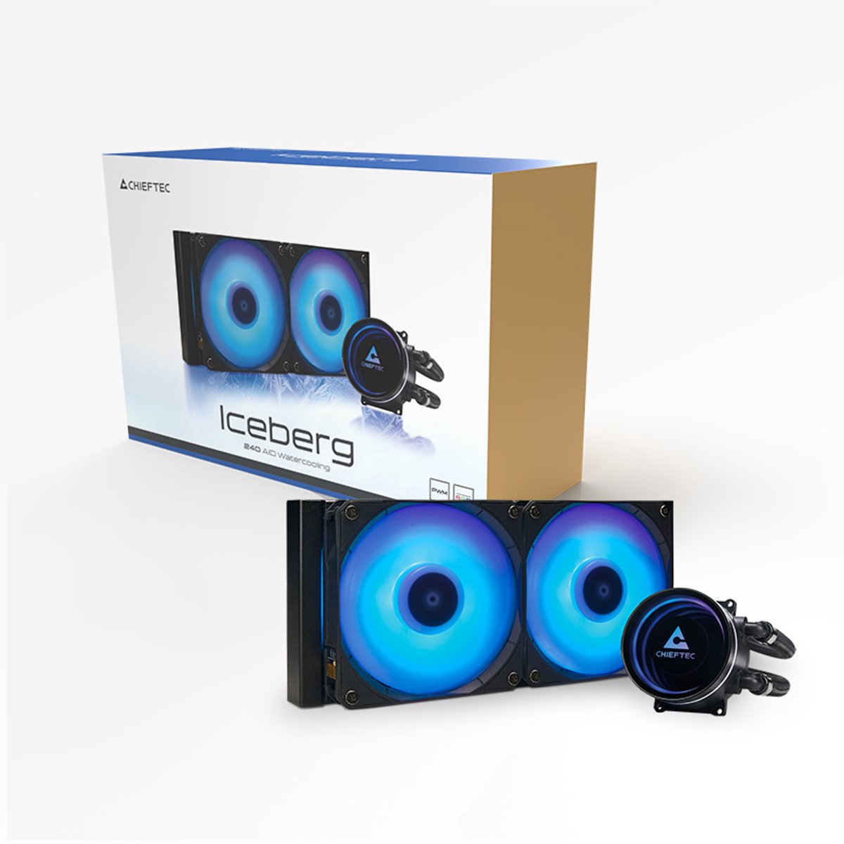 Chieftec ICEBERG // 240 AIO water cooling ARGB
