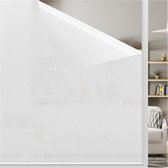 Film pour fenêtre - 40×100cm - Film pour fenêtre intimité - Film opaque pour fenêtre, film statique pour verre - Autocollant pour verre sans colle - Film mat anti-UV - Convient pour bureau, salle de bain, chambre, cuisine