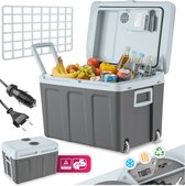 Bol.com tectake® - Elektrische koelbox en warmtebox - Inhoud 40L - Licht en stil met ECO-modus - 56 x 39 x 42 cm - Met wielen sc... aanbieding