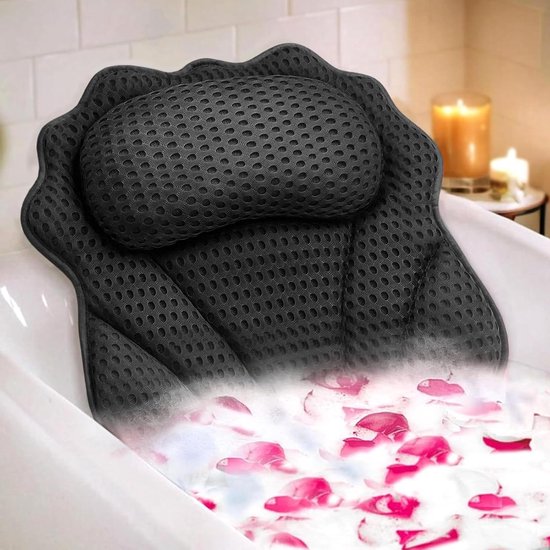 Luxe Badkussen Voor Het Hele Lichaam - Verdikte Badmat Met Steun Voor Hoofd Nek Benen En Schouder