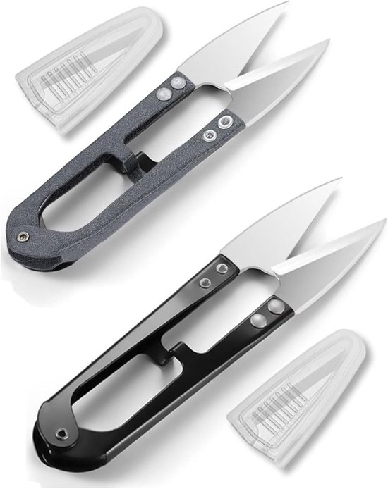 Foto: Mini snoeischaar en draadschaar set 2 stuks for knoppen bladeren bloemen steken borduurwerk breien knutselen