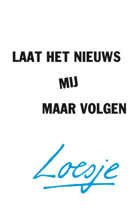 Laat het nieuws mij maar volgen - cover