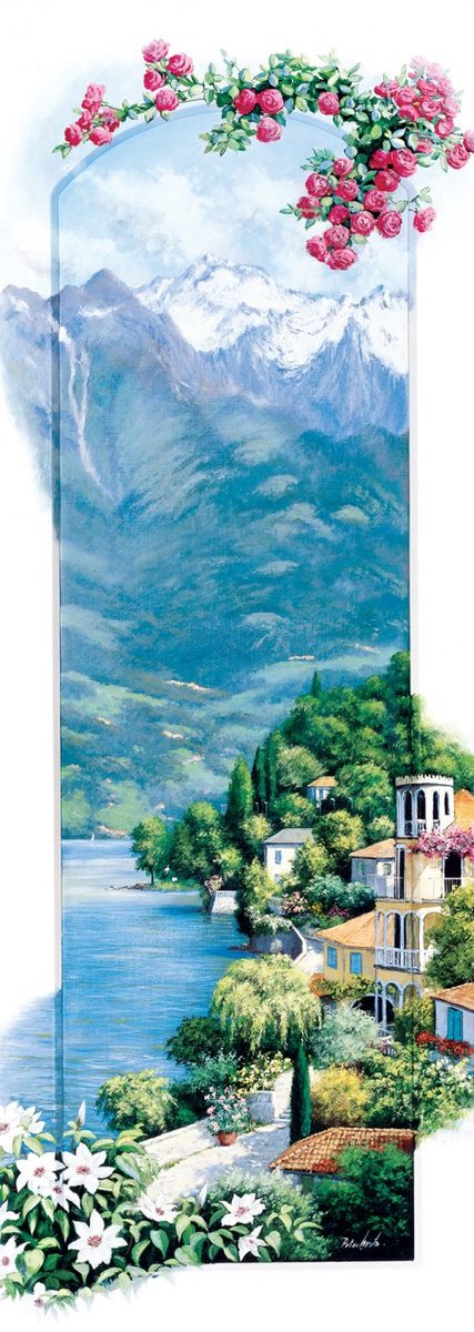 Art Puzzle legpuzzel Mediterranean Morning - 1000 stukjes landschap.