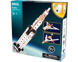 foto van BRIO Builder – 34607 Builder Apollo Saturn V | 91-delig educatief constructiespeelgoed voor kinderen vanaf 3 jaar