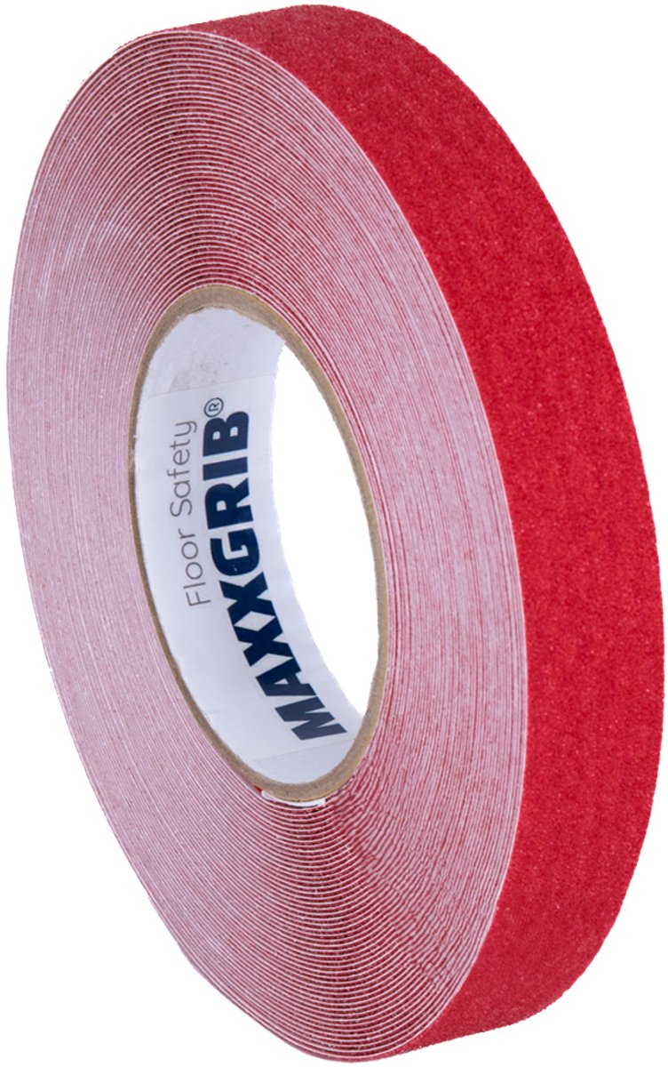 Maxxgrib Anti-slip tape 25mm x 18,3m Red